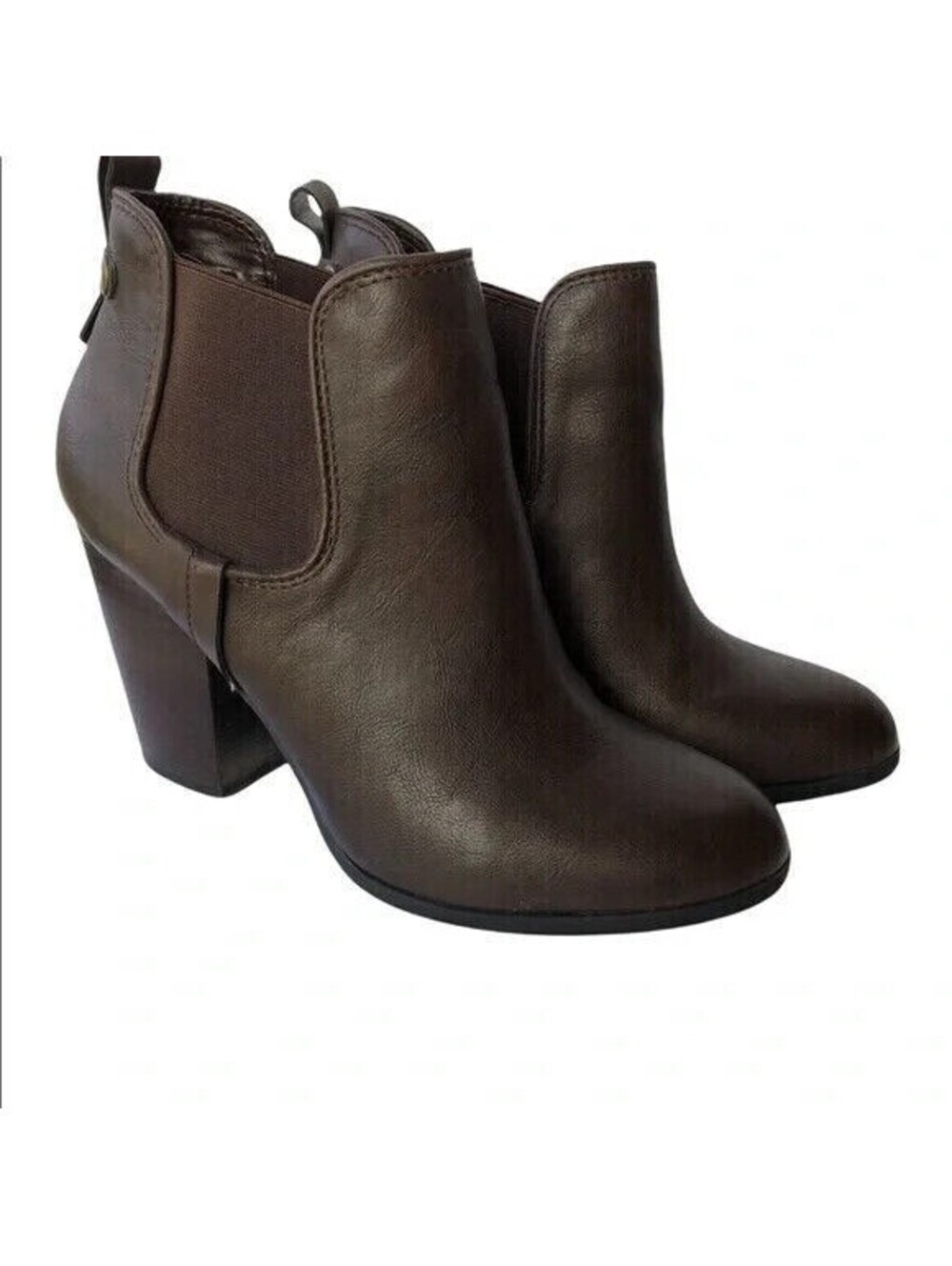 Carlos Santana Womens Brown Ankle Boots Devon Size 11M *NWOB*